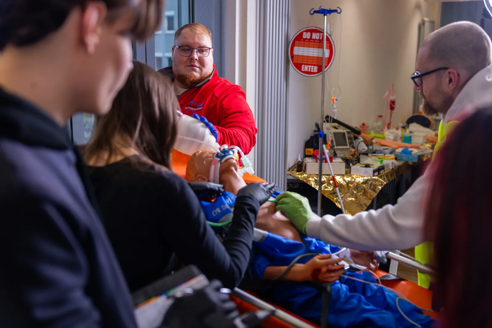 ABC Ambulanz — Krankentransport in Berlin-Steglitz, KTW im Einsatz
