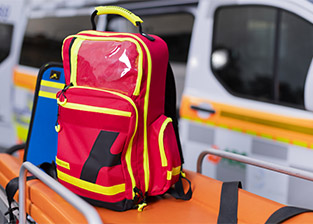 Innenraum KTW ABC Ambulanz Berlin